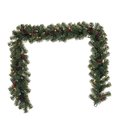 Celebrations 6 ft. L Incandescent Prelit Decorated Warm White Christmas Garland G60-120-35LC